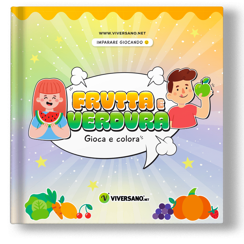 Libro-gioco per bambini 3-6 anni - da colorare